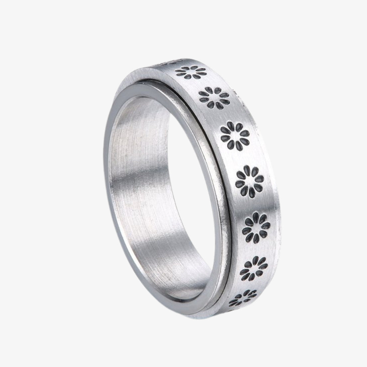 bague rotative anti stress d'anxiété et relaxante pour femme couleur or en acier inoxydable lullie, lullie.fr , maginosa aurora aide à ne plus se ronger les ongles onychophagie, aide à ne plus se triturer la peau dermatillomanie, aide à ne plus s'arracher les cheveux trichotillomanie, améliore la concentration, fidget ring, jouet fidget, fidget toys, positivjewelry, atelierdaphne, lullie.co, lullie, bague d'anxiété, bague anti stress