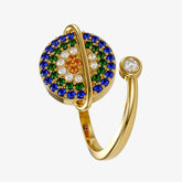 bague rotative anti stress d'anxiété et relaxante pour femme couleur or en acier inoxydable lullie, lullie.fr , maginosa aurora aide à ne plus se ronger les ongles onychophagie, aide à ne plus se triturer la peau dermatillomanie, aide à ne plus s'arracher les cheveux trichotillomanie, améliore la concentration, fidget ring, jouet fidget, fidget toys, positivjewelry, atelierdaphne, lullie.co, lullie, bague d'anxiété, bague anti stress