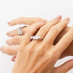 Bague d'Anxiété Acier Inoxydable Neva